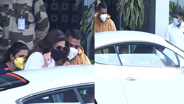 Shilpa Shetty ने Raj Kundra को देखते ही कर दिया ये काम | Shilpa Shetty Back From Manali | Boldsky