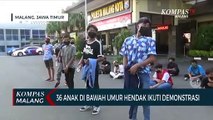 Polisi Lakukan Sweeping, 36 Anak Di Bawah Umur Diamankan Karena Hendak Ikut Demonstrasi