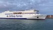 Brittany Ferries' Galicia arrives in Portsmouth for the first time