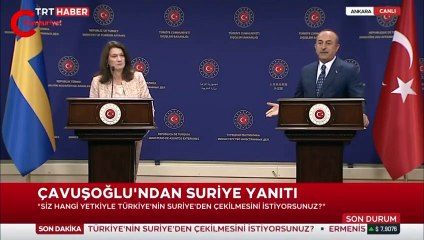 Çavuşoğlu canlı yayında küplere bindi! İşte o sözler
