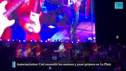Autoconciertos Coti encendió los motores y puso primera en La Plata
