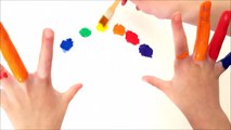 Me pinto las manos con pinturas de colores - Manos multicolor - Vamaki Fun!