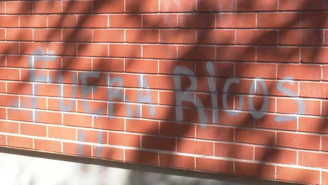 Aparecen pintadas en el Galileo Galilei: No pagaremos vuestra fiesta