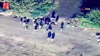 Azerbaycan’a ait TB2 SİHA'lar Ermeni askerlerini vurdu