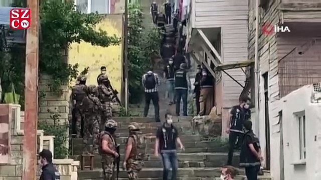 İstanbul’da özel harekat destekli dev narkotik operasyonu