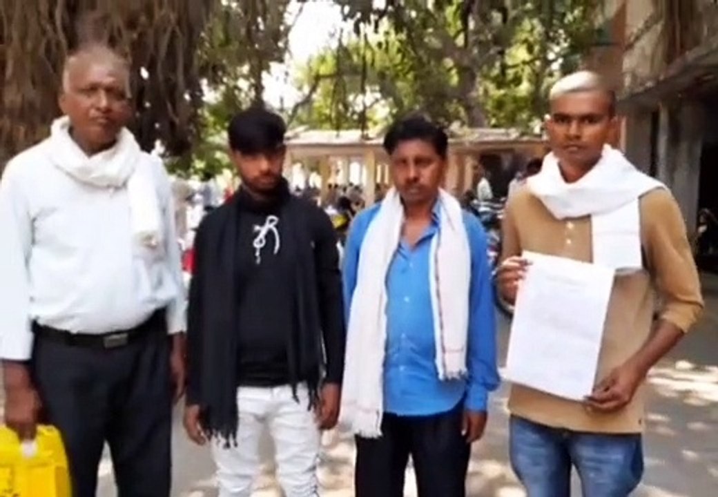 मजदूर की मौत के बाद बेटे ने मकान मालिक पर लगाया आरोप