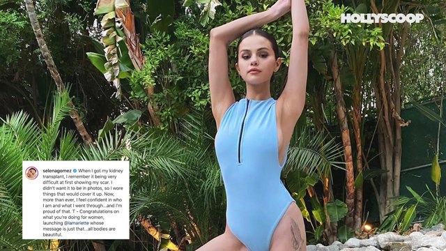 Selena Gomez PROUDLY Puts Her Kidney Transplant Scars On DIsplay In NEW Instagram Post!