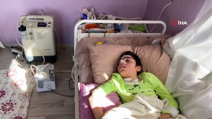 Doğuştan engelli küçük kızın doğalgaz hayali engele takıldı