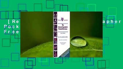 [Read] The Echocardiographer's Pocket Reference  For Free