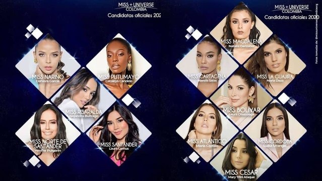 Estas son las últimas 12 candidatas que participarán en Miss Universe Colombia