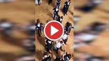 Estudiantes viven atípica graduación bailando de 