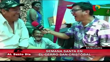 Semana Santa en el cerro San Cristóbal