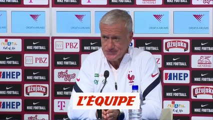 Скачать видео: Deschamps : «Je sais ce que Griezmann est capable d'apporter» - Foot - Ligue des nations - Bleus