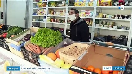 Bretagne : une épicerie ambulante au service des publics isolés