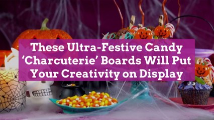 These Ultra-Festive Candy 'Charcuterie' Boards Will Put Your Creativity on Display
