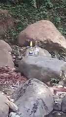 ¡Un río de basura! Así quedó Pance tras un fin de semana muy concurrido