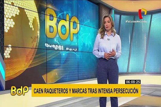 Tras persecución y balacera capturan a dos peligrosos delincuentes en Surco