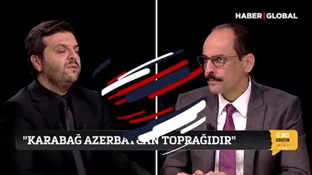İbrahim Kalın'dan İlham Aliyev'in Karabağ'da çözüme Türkiye de dahil olmalı sözlerine ilişkin açıklama