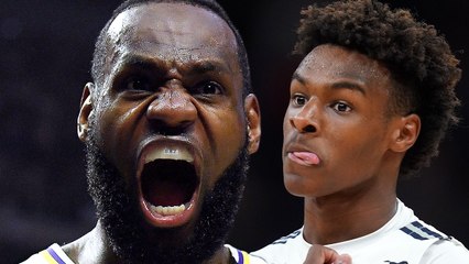 Pray for Bronny Memes Go Off As Fans Wonder How He'll Be Punished For Smoking Now That LeBron's Home