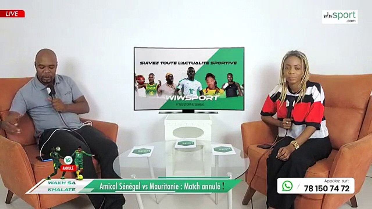 Amical Sénégal vs Mauritanie : Match annulé !