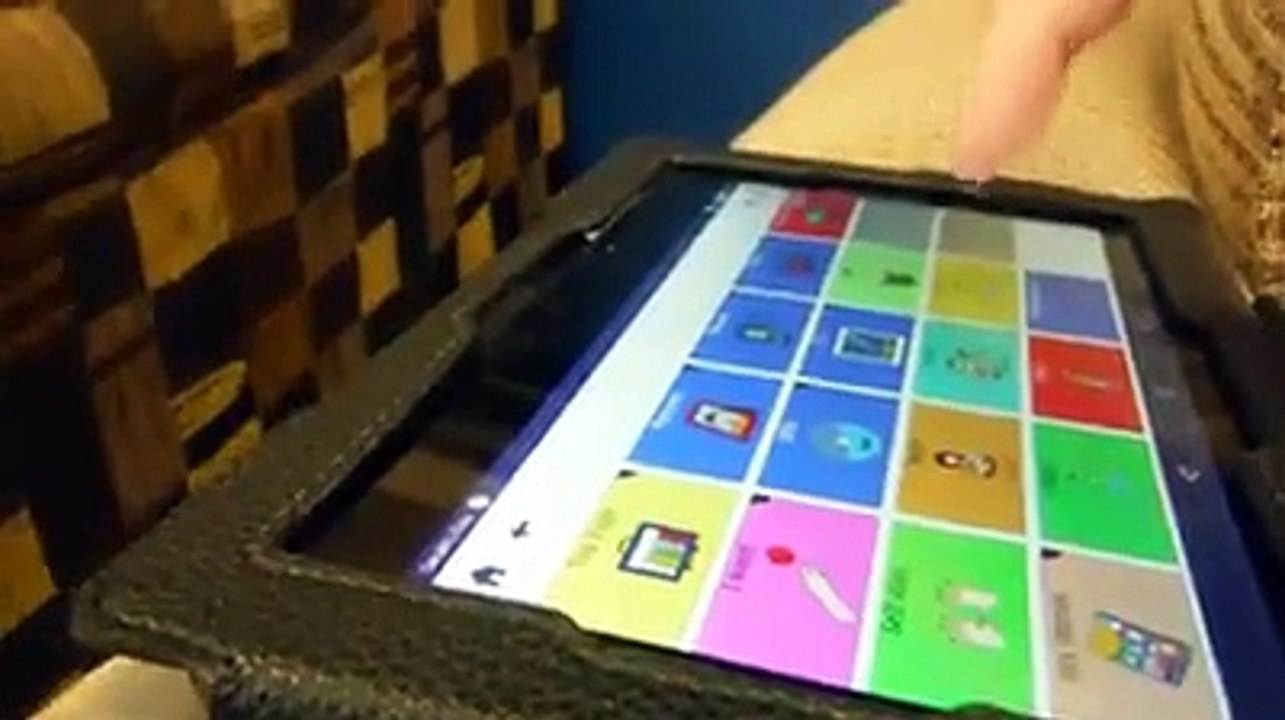 Requesting Music for Sensory Using Coughdrop AAC