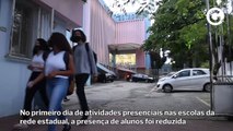 Volta às aulas na rede estadual