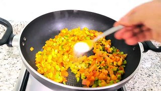 How to cook healthy masala oats for weight loss | Veg masala oats
