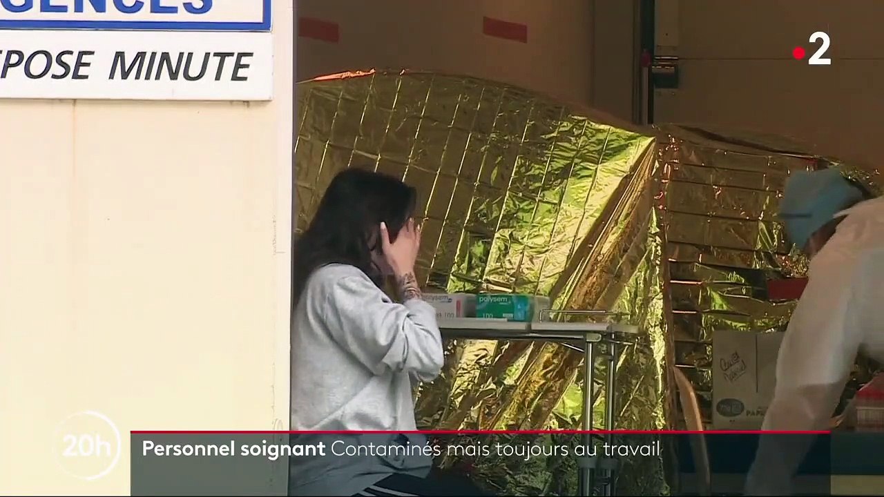 Coronavirus : des soignants contaminés continuent de travailler