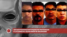 ¡Secuestradores detenidos no pertenecen a la Guardia Nacional!: Secretaría de Seguridad