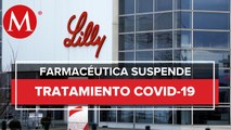Farmacéutica Eli Lilly suspende ensayo de anticuerpos contra covid-19