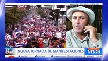 Costa Rica suma 13 días de protestas en rechazo a aumento de impuestos