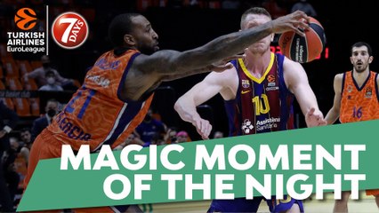 7DAYS Magic Moment of the Night: Derrick Wiliams, Valencia Basket