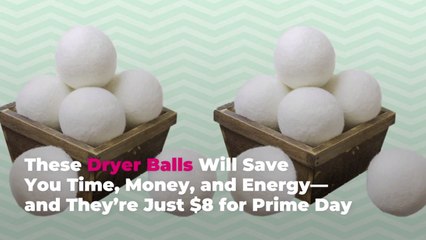 These Dryer Balls Will Save You Time, Money, and Energy—and They're Just $8 for Prime Day