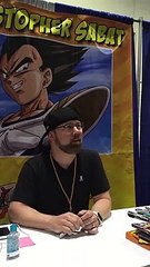 Christopher Sabat (Vegeta) Trolling a Fan at Tampa ComicCon - Dragonballz