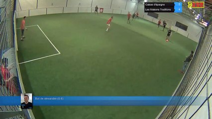 But de alexandre (5-4) - Caisse d'épargne Vs Les Maisons Traditions - 13/10/20 19:00 - LIGUE 3