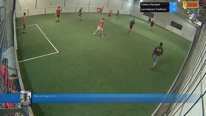 But de Hugo (6-4) - Caisse d'épargne Vs Les Maisons Traditions - 13/10/20 19:00 - LIGUE 3