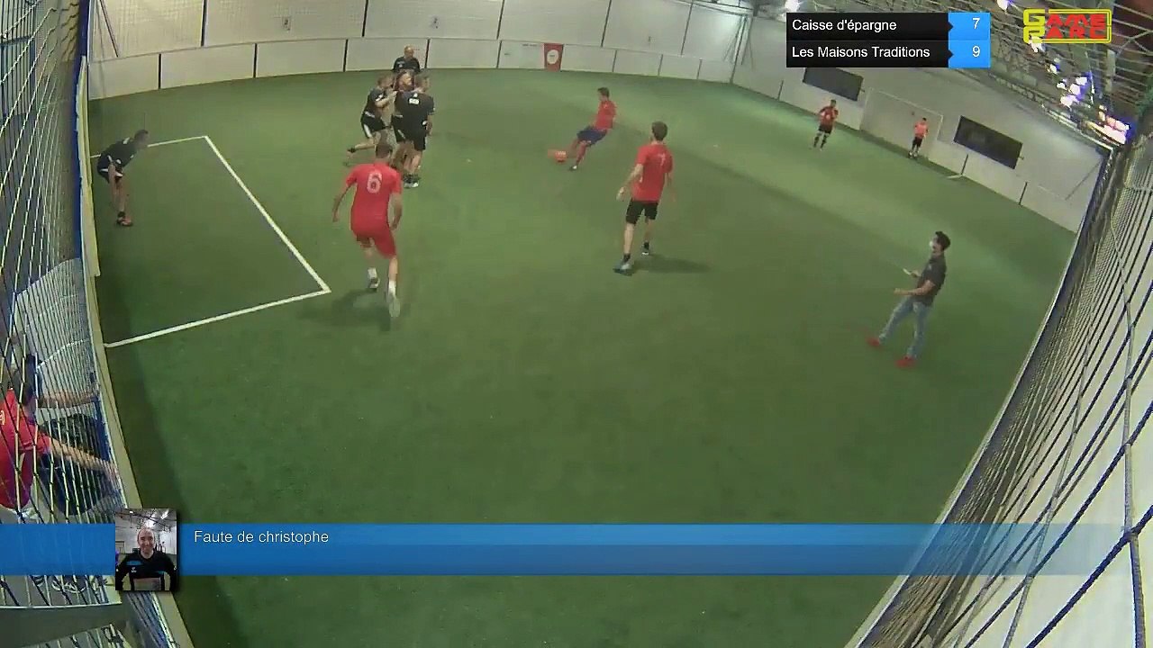 Faute de christophe - Caisse d'épargne Vs Les Maisons Traditions - 13/10/20 19:00 - LIGUE 3