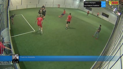 Faute de christophe - Caisse d'épargne Vs Les Maisons Traditions - 13/10/20 19:00 - LIGUE 3