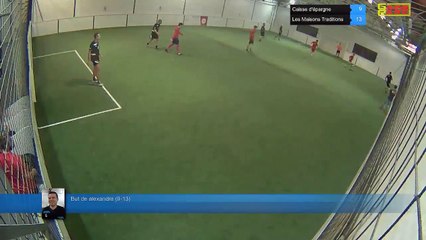 But de alexandre (9-13) - Caisse d'épargne Vs Les Maisons Traditions - 13/10/20 19:00 - LIGUE 3