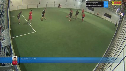 But de Alban (10-13) - Caisse d'épargne Vs Les Maisons Traditions - 13/10/20 19:00 - LIGUE 3