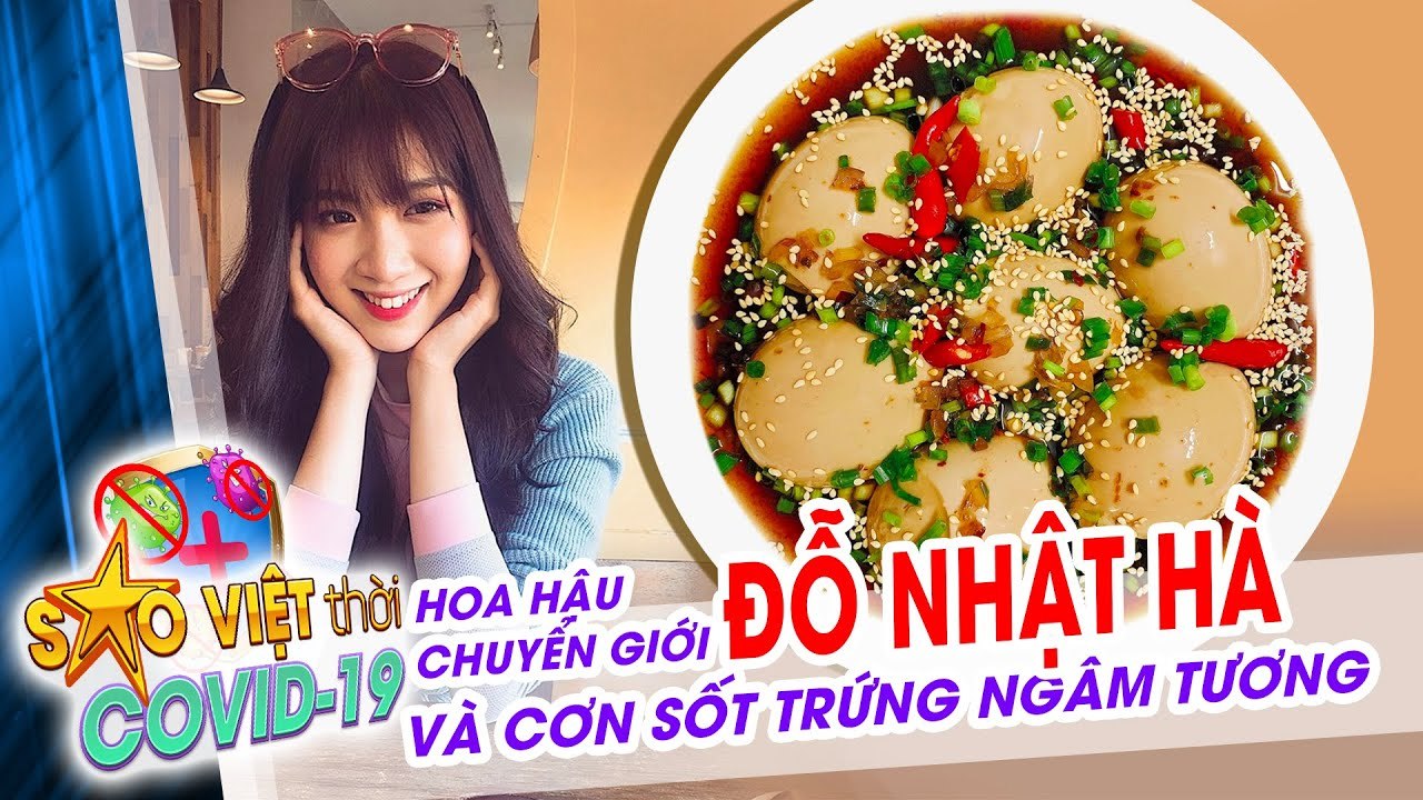 Hoa hậu chuyển giới ĐỖ NHẬT HÀ gợi ý cách làm trứng gà ngâm nước tương "vạn người mê"