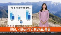 [날씨] 내일, 올 가을 들어 가장 쌀쌀…큰 일교차 주의