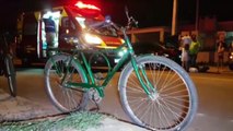 Ciclista sofre queda e precisa ser socorrido no Bairro Cascavel Velho