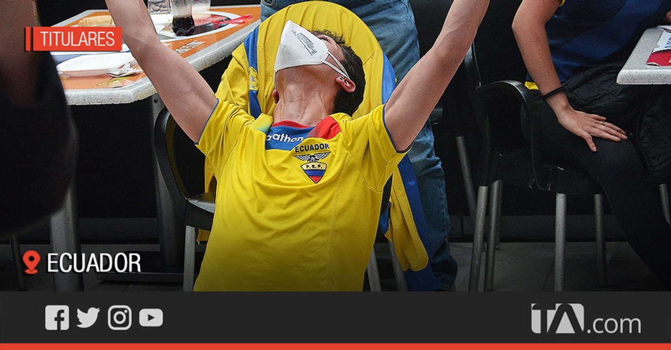 La pandemia no evitó que los hinchas alienten a la selección ecuatoriana -Teleamazonas