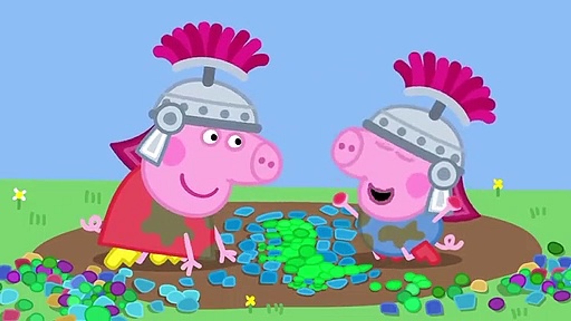Peppa Pig Official Channel _ Peppa Pig Plays Romans - video Dailymotion