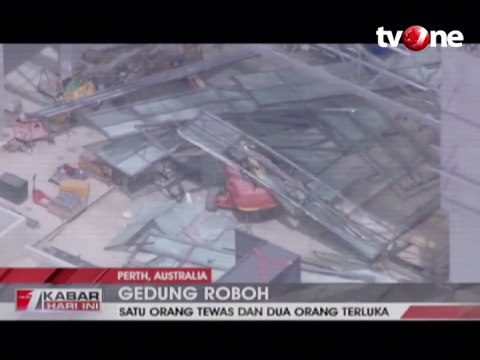 Bangunan Universitas di Perth Roboh, 1 Orang Tewas