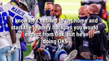 Dak Prescott today - Dak Prescott was discharged from the hospital .. what did the doctor say-