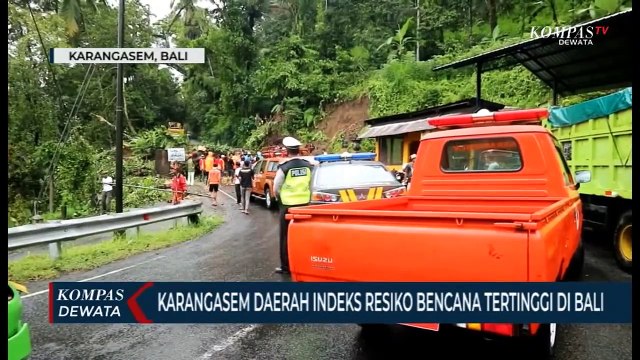 Karangasem Daerah Indeks Resiko Bencana Tertinggi Di Bali