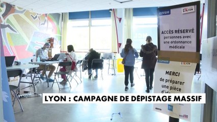 Lyon : campagne de dépistage massif