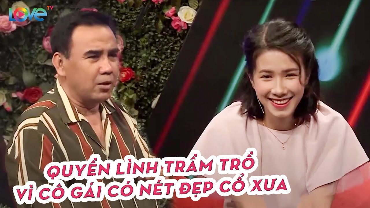 Xinh như công chúa, cô gái có nét đẹp cổ xưa gặp hoàng tử đời mình khiến ông mai Quyền Linh trầm trồ